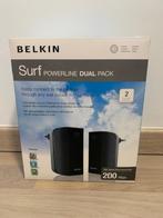 Belkin - Surf powerline dual pack 200 Mbps, Belkin, Enlèvement ou Envoi, Neuf