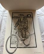 Roger Raveel schetsboek met 2 litho’s en 15 reproducties, Antiek en Kunst, Ophalen of Verzenden