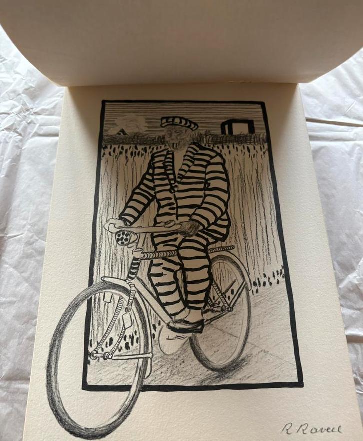 Roger Raveel schetsboek met 2 litho’s en 15 reproducties, Antiek en Kunst, Kunst | Litho's en Zeefdrukken, Ophalen of Verzenden