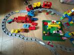 Duplo collectie 2 treinen Stoomtrein10874 Goederentrein10875, Ophalen, Gebruikt, Complete set, Duplo