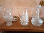 Carafes en cristal, Ophalen