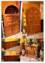 Mexicaans meubelset dressoir boekenkast barkast tv-meubel, Huis en Inrichting, Ophalen, Gebruikt, Mexicaans