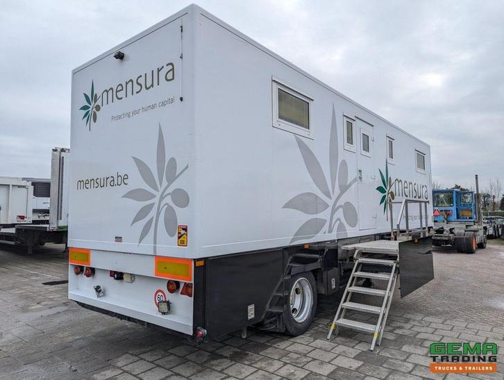 Latre OPF/1SA/19/00 1-Assige KantoorTrailer / MobileHome - A, Auto's, Vrachtwagens, ABS, Aanhangers en Opleggers