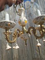 Antieke kroonluchter / luster /antieke lamp /lustre, Ophalen, Zo goed als nieuw
