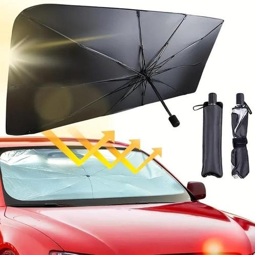 Zonnescherm auto voorruit paraplu-type koeler instappen, Auto diversen, Auto-accessoires, Nieuw, Ophalen of Verzenden