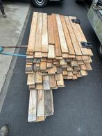 massief eik planken, Doe-het-zelf en Bouw, Hout en Planken, Ophalen, Gebruikt, Minder dan 25 mm, Eiken