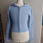 Blauw gilet/trui met kap van Camille mt 164/14j, Gebruikt, Meisje, Trui of Vest, Ophalen of Verzenden