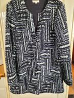 blauwe tussenseizoenmantel 42, Kleding | Dames, Blauw, Ophalen of Verzenden, Zo goed als nieuw, Maat 42/44 (L)