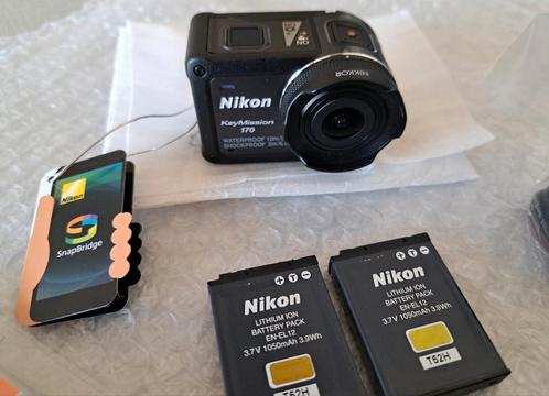 Nikon Keymission 170 NEUF avec 2 batteries supplémentaires N, TV, Hi-fi & Vidéo, Appareils photo numériques, Neuf, Nikon, Enlèvement ou Envoi