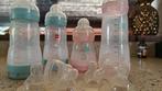 4 bouteilles de MAM de tailles différentes, Enfants & Bébés, Aliments pour bébé & Accessoires, Utilisé, Chauffe-biberons et petits pots