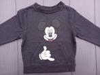 Nieuwstaat, zwarte trui maat 98 mickey mouse, jongen, Kinderen en Baby's, Jongen, Trui of Vest, Ophalen of Verzenden, Orchestra
