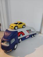 Vrachtwagen Little Tikes met 2 auto's, Kinderen en Baby's, Ophalen of Verzenden, Zo goed als nieuw