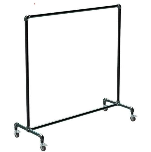 Kledingrek  zwart mat ( 8 stuks), Kleding | Dames, Kledingrekken, Zo goed als nieuw, Met wielen, Ophalen