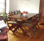 table de salle à manger et 6 chaises, Enlèvement, Utilisé, 6 à 8 chaises, Klassiek