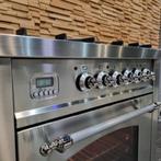 🔥Luxe Fornuis Boretti 70 cm rvs  4 pits GASOVEN klassiek, Elektronische apparatuur, Fornuizen, 60 cm of meer, Zo goed als nieuw