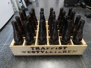 Bak en lege flesjes Westvleteren beschikbaar voor biedingen