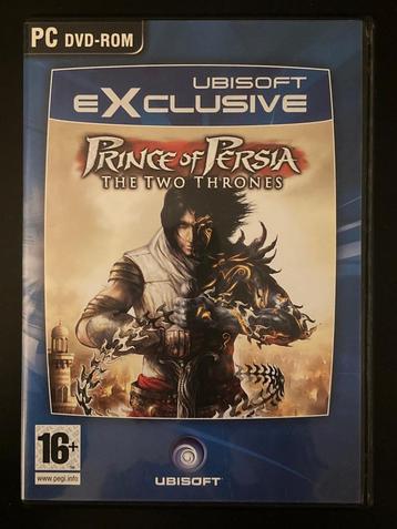 PC DVD ROM " PRINCE OF PERSIA - THE TWO THRONES "