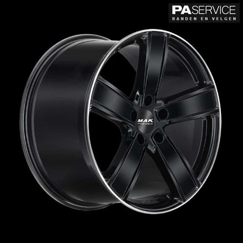 Nieuw 20 inch Black Mak Panamera MY2019 set inc Vredestein, Auto-onderdelen, Banden en Velgen, Banden en Velgen, 20 inch, Nieuw