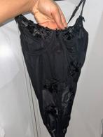 Hoog uitgesneden bodysuit, Kleding | Dames, Ondergoed en Lingerie, Body of Korset, Zwart