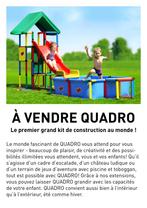 Quadro - Jeux de jardin, Ophalen, Zo goed als nieuw, Glijbaan, Aanbouwonderdeel