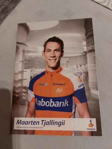 Wielerkaart : Maarten Tjallingi / Rabobank beschikbaar voor biedingen