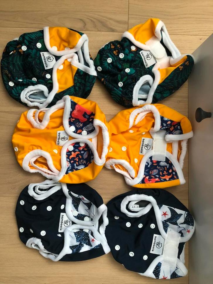 Nieuw: pakket wasbare luiers TotsBots 4-16kg, Kinderen en Baby's, Babykleding | Overige, Nieuw, Jongetje of Meisje, Ophalen