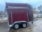 2 paards aanhangwagen, Dieren en Toebehoren, Paarden en Pony's | Trailers en Aanhangwagens, Ophalen, Gebruikt, Polyester, 2-paards trailer