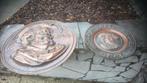 2 plaques murales en cuivre "Peter Paulus Rubens", Antiquités & Art, Enlèvement ou Envoi