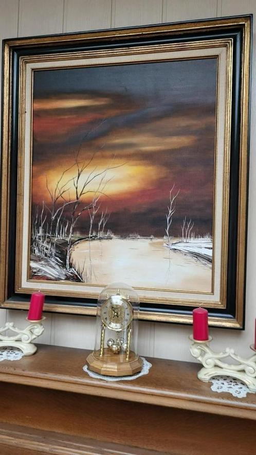 schilderij marcel ringelé, Antiek en Kunst, Kunst | Schilderijen | Klassiek, Ophalen