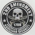 Second Amendment stoffen opstrijk patch embleem, Collections, Vêtements & Patrons, Envoi, Neuf