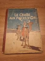 Tintin BD: le crabe aux pinces d or 1941 édition noir blanc, Livres, Enlèvement ou Envoi