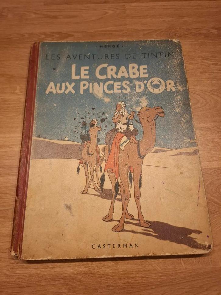 Tintin BD: le crabe aux pinces d or 1941 édition noir blanc, Livres, BD, Enlèvement ou Envoi
