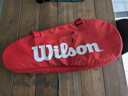 Wilson tennistas - rood, Sport en Fitness, Tennis, Gebruikt, Tas, Wilson, Ophalen of Verzenden