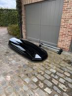Dakkoffer zwart + dakdragers origineel BMW, Ophalen, Zo goed als nieuw