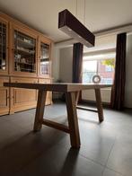 Eetkamer tafel volle eik, Huis en Inrichting, Tafels | Eettafels, Ophalen, 100 tot 150 cm, Eikenhout, 200 cm of meer