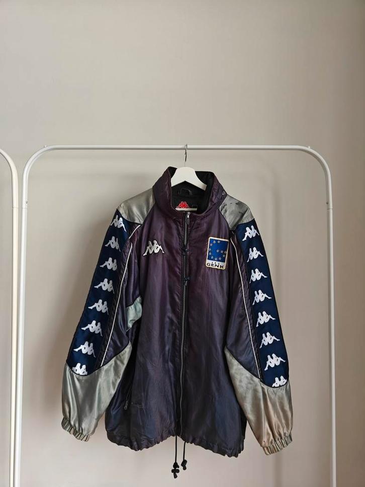 KRC Genk fan artikelen, Kleding | Heren, Jassen | Zomer, Blauw, Ophalen of Verzenden