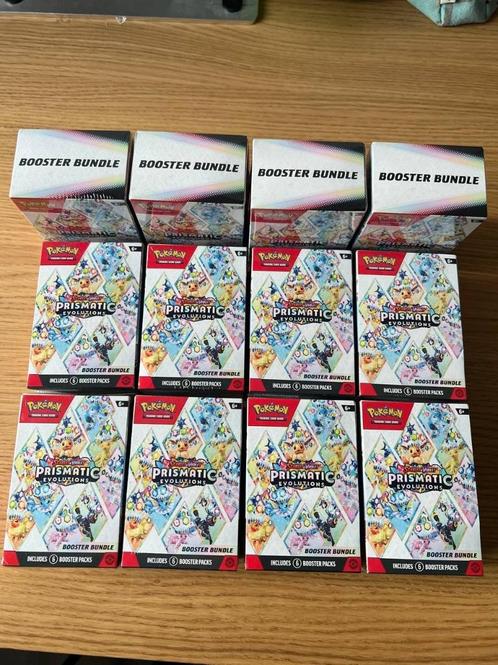 Pokemon Prismatic Evolutions Booster Bundle - Sealed, Hobby en Vrije tijd, Verzamelkaartspellen | Pokémon, Nieuw, Booster, Foil