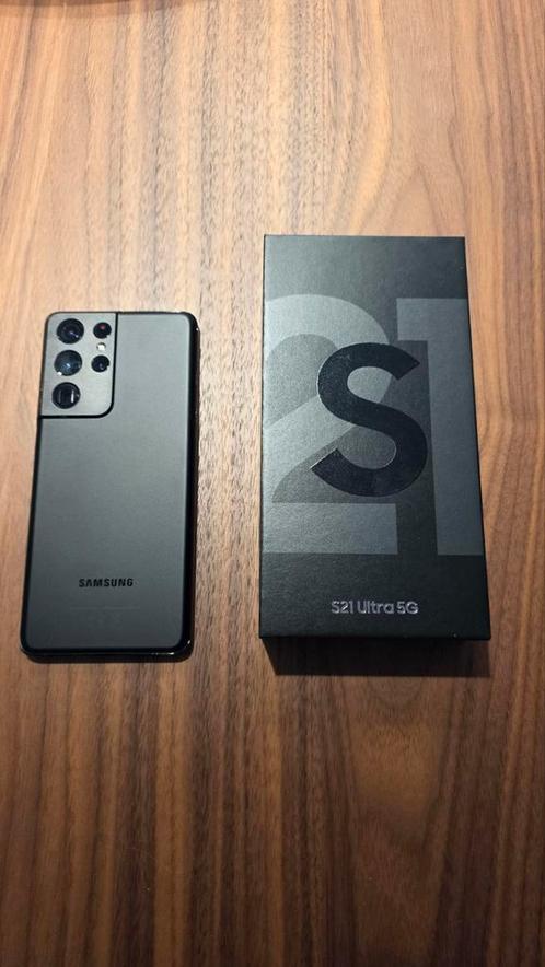 Samsung Galaxy S21 Ultra 5G, Telecommunicatie, Mobiele telefoons | Samsung, Zo goed als nieuw, Overige modellen, 512 GB, Touchscreen