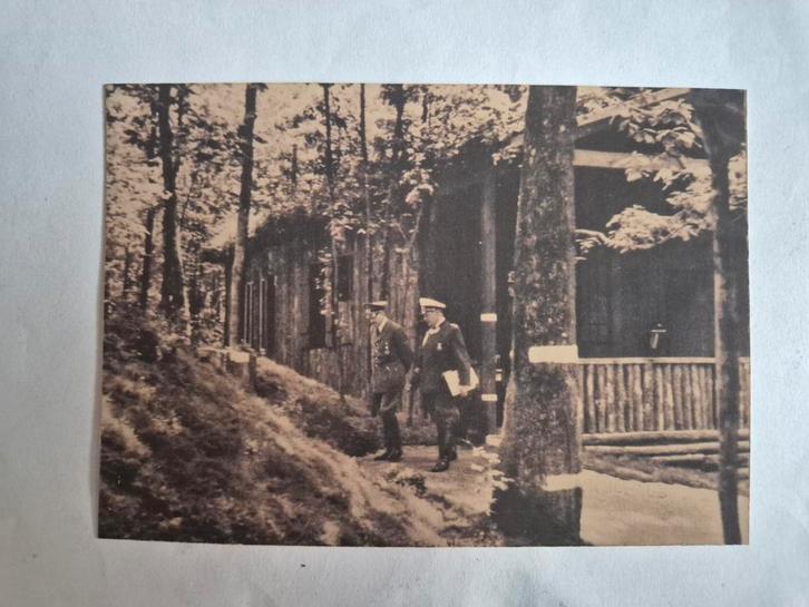 Fotokaart Hitler & Göring Brûly-de-Pesche mei 1940, Verzamelen, Militaria | Tweede Wereldoorlog, Ophalen of Verzenden