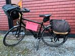 Trek trekkingsfiets 50cm met zakken, Ophalen