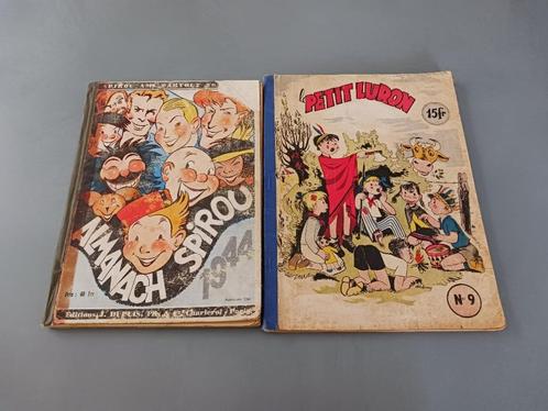 Spirou No 1, Almanach Spirou 1944 et le petit Luron, 1 édit, Boeken, Stripverhalen, Gelezen, Meerdere stripboeken, Verzenden