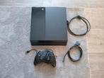 PS4 500GB met kabels en 1 controller, Games en Spelcomputers, Spelcomputers | Sony PlayStation 4, Ophalen, Met 1 controller, Original