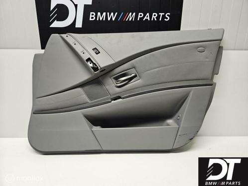Deurpaneel rechtsvoor leder grijs BMW 5-serie E60, Auto-onderdelen, Interieur en Bekleding, BMW, Gebruikt, Ophalen of Verzenden