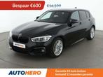 BMW 1 Serie 116 116i M Sport (bj 2018), Auto's, BMW, Gebruikt, Elektrische ramen, Zwart, Leder