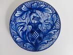 Assiette bleue Emma., Antiquités & Art, Antiquités | Céramique & Poterie, Enlèvement