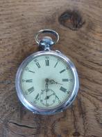 Montre Galonné argent 800/1000, Handtassen en Accessoires, Horloges | Heren, Ophalen, Gebruikt, Zilver, Zakhorloge
