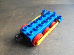 Lego Duplo Train Steam Engine with Drive Rod (zie foto's) 6, Duplo, Briques en vrac, Utilisé, Enlèvement ou Envoi