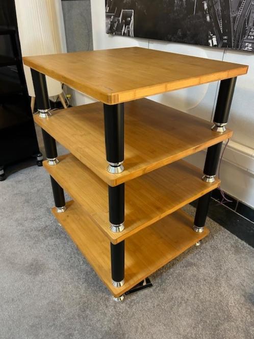 Norstone Stabble HIFI Bamboo audiomeubel nieuw, Audio, Tv en Foto, Overige Audio, Tv en Foto, Nieuw, Ophalen