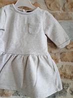 JBC - Robe écrue, fines lignes dorées - T.12 mois/74 cm, Kinderen en Baby's, Babykleding | Maat 74, Gebruikt, Meisje, Jurkje of Rokje