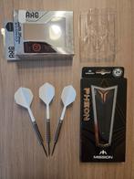 Top Dartspijlen Mission Met splinternieuwe Flights Bij AXE, Sport en Fitness, Ophalen of Verzenden, Zo goed als nieuw, Pijlen